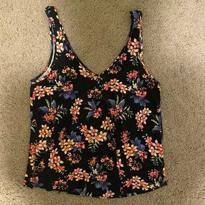 American Eagle Floral Tank Top - medium